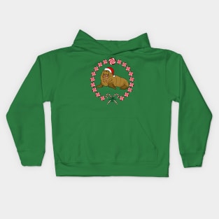 Peppermint Walrus Kids Hoodie